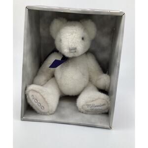 Dan Dee Plush White Bear Millennium Keepsake Memories Bear Ltd Edition